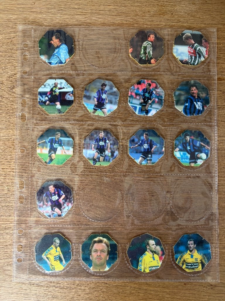 Topshots - Belgisch voetbal (1996) 39 flippo's, Verzamelen, Flippo's, Ophalen of Verzenden, Verzameling