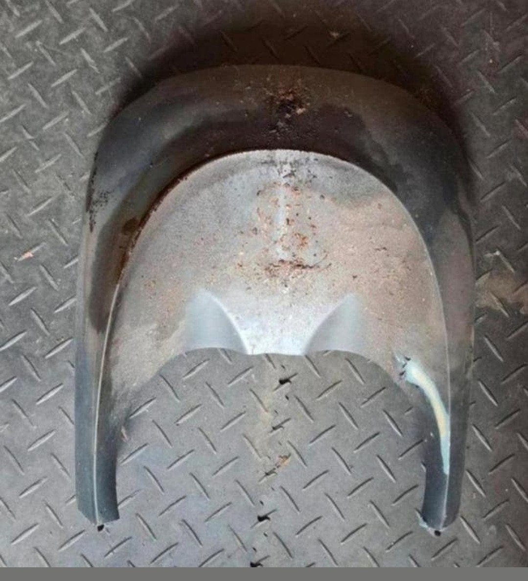 Achterkap beenschild Sym fiddle, Ophalen of Verzenden, Gebruikt, Overige typen