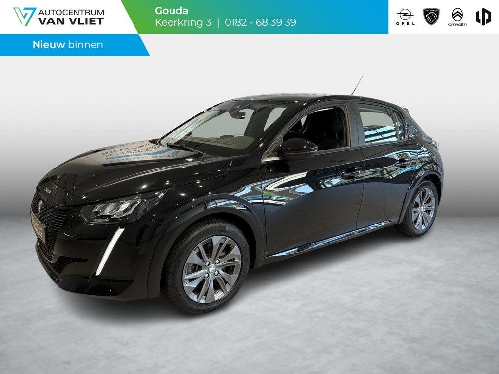 Peugeot e-208 EV Active Pack 50 kWh | SOH 98% | Navigatie |, Auto's, Peugeot, 12 maanden, Gebruikt, Zwart, Origineel Nederlands