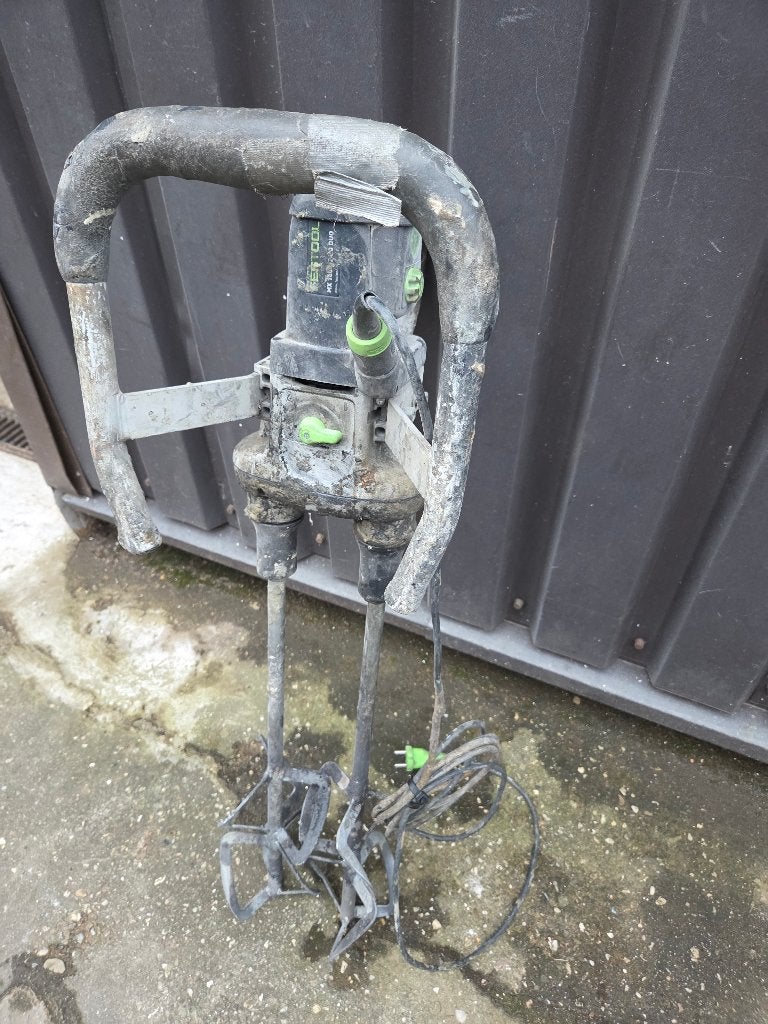 Festool Mixer mx 1600/2 eq duo combi, Ophalen, Gebruikt