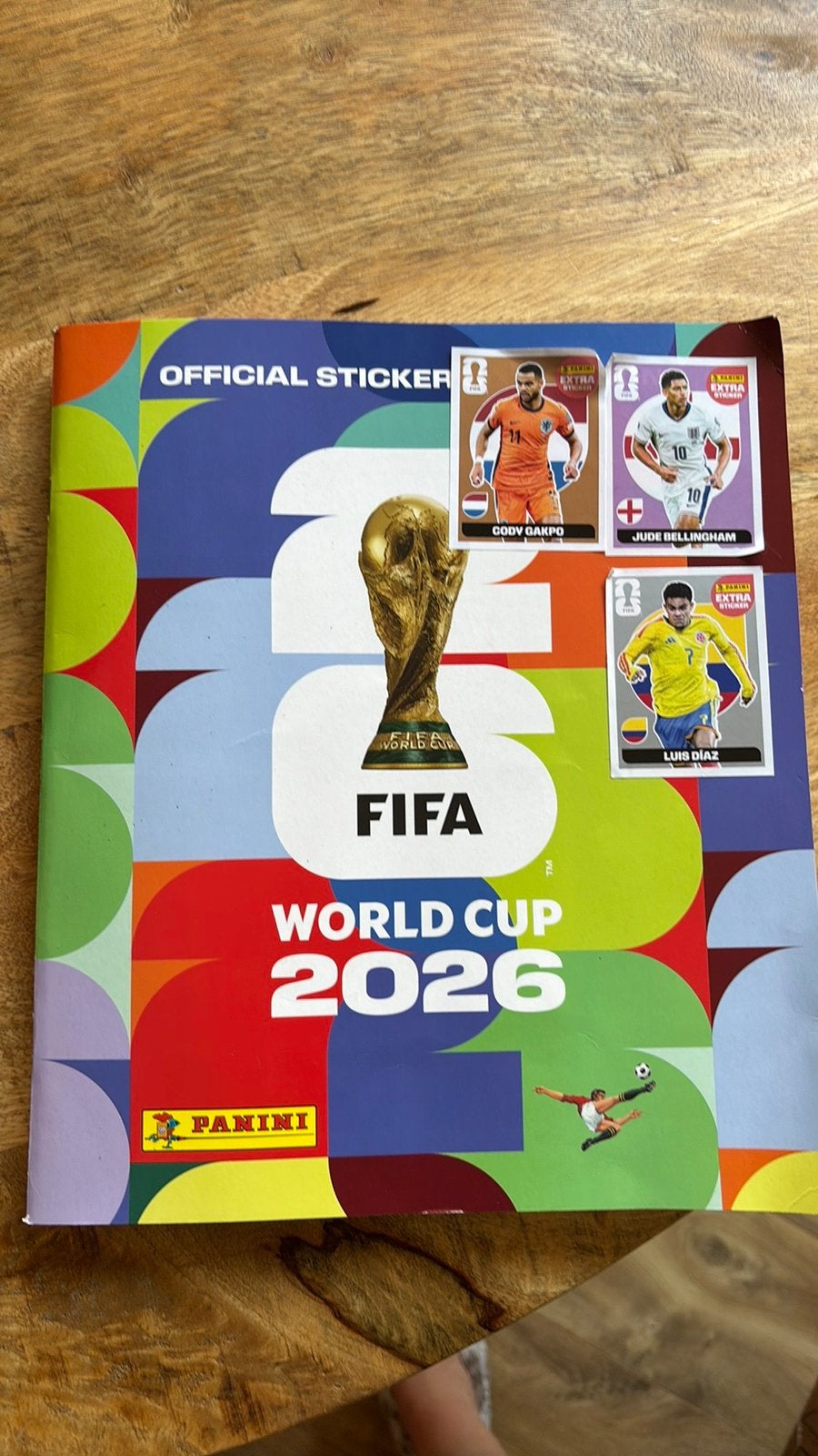 Panini fifa world cup 2026 stickeralbum, Ophalen of Verzenden, Zo goed als nieuw, Meerdere stickers