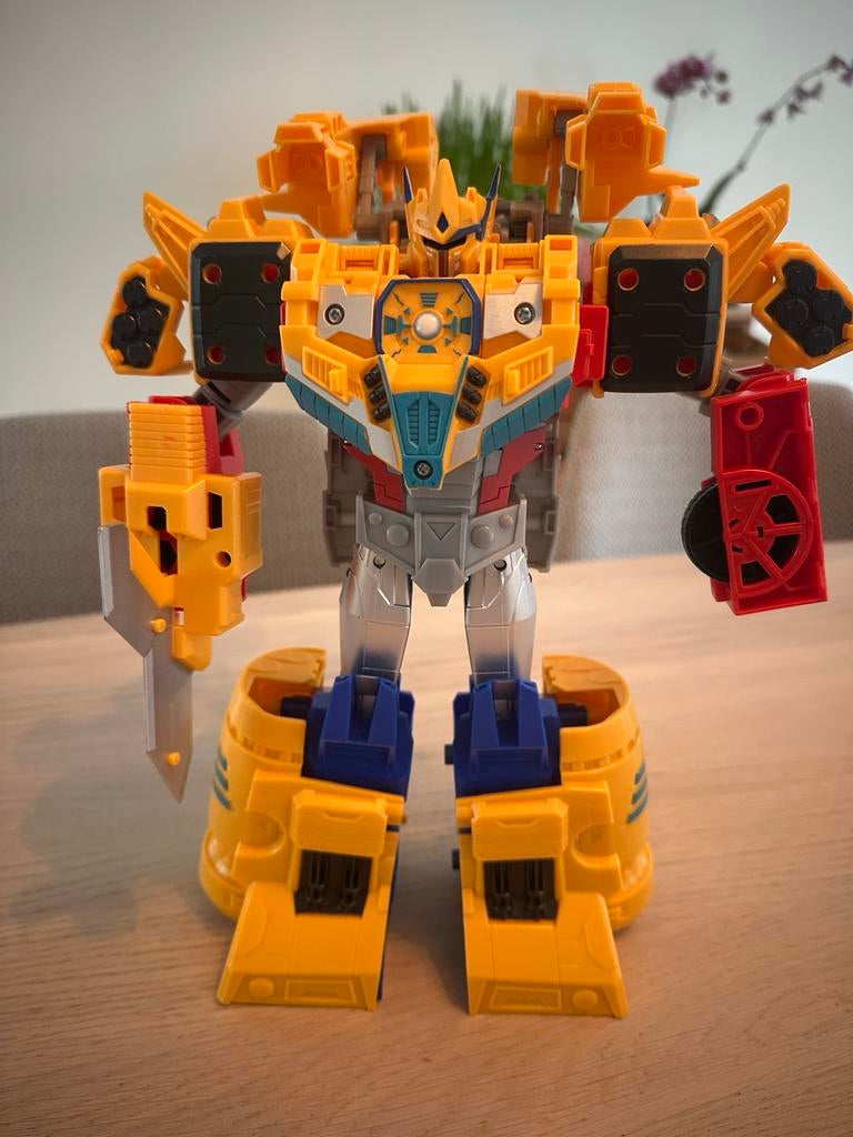Transformers Optimus Prime & Megatron - Goede staat, Verzamelen, Transformers, Overige generaties, Ophalen of Verzenden, Zo goed als nieuw