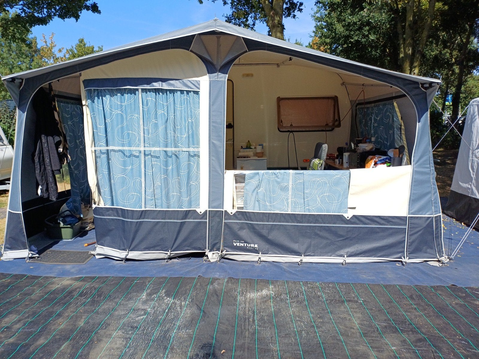 voortent  pacific 250 ventura camping  Maat 8, Caravans en Kamperen, Voortenten en Luifels, Ophalen, Zo goed als nieuw