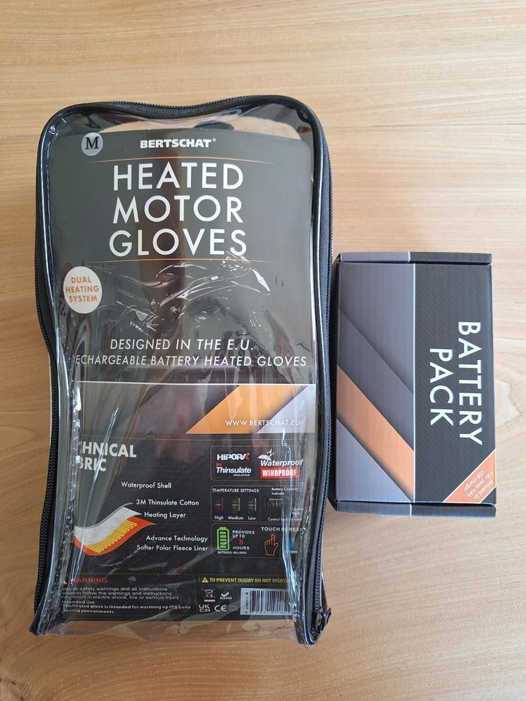 Bertschat verwarmed motor handschoenen M, Motoren, Dames, Ophalen of Verzenden, Nieuw zonder kaartje, Bertschat