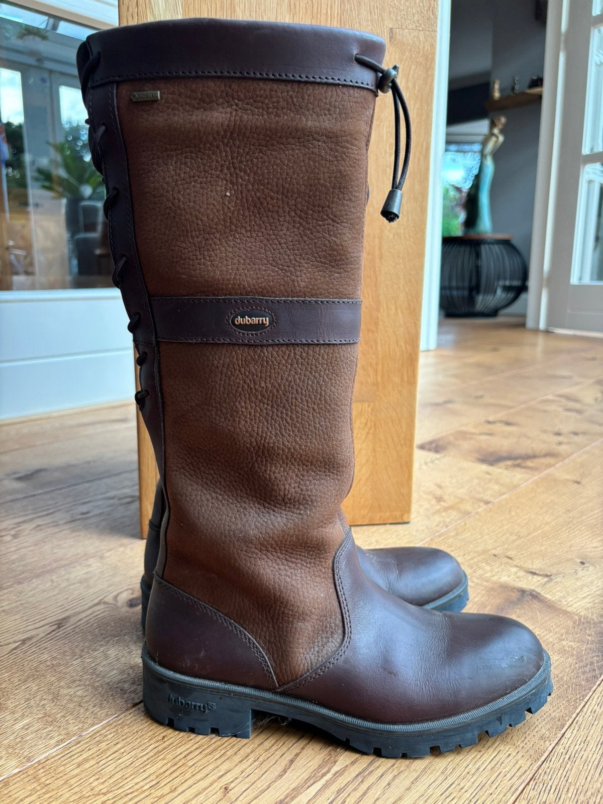 Dubarry dames laarzen, Glanmire, maat 39, Ophalen, Hoge laarzen, Bruin, Zo goed als nieuw
