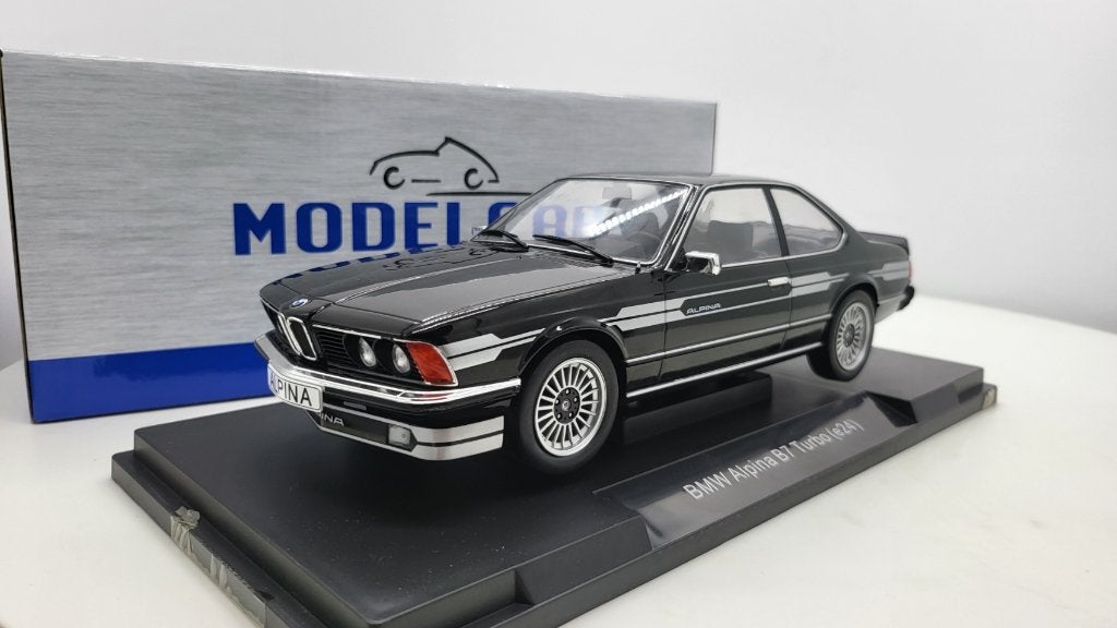 BMW Alpina B7 Turbo E24 6 serie Coupe Zwart 1980, Overige merken, Overige merken, Auto, Nieuw