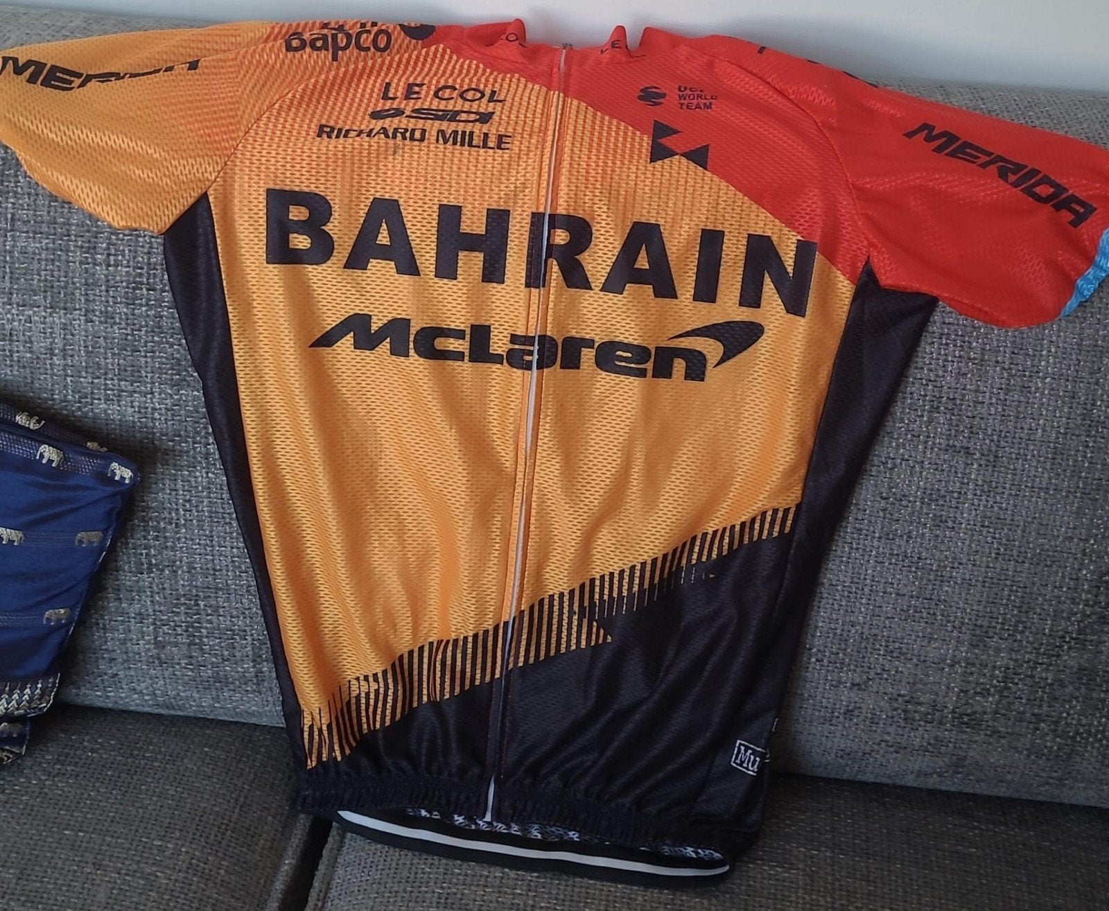 Bahrain wielershirt maat xl mclaren le col wielrennen, Ophalen of Verzenden