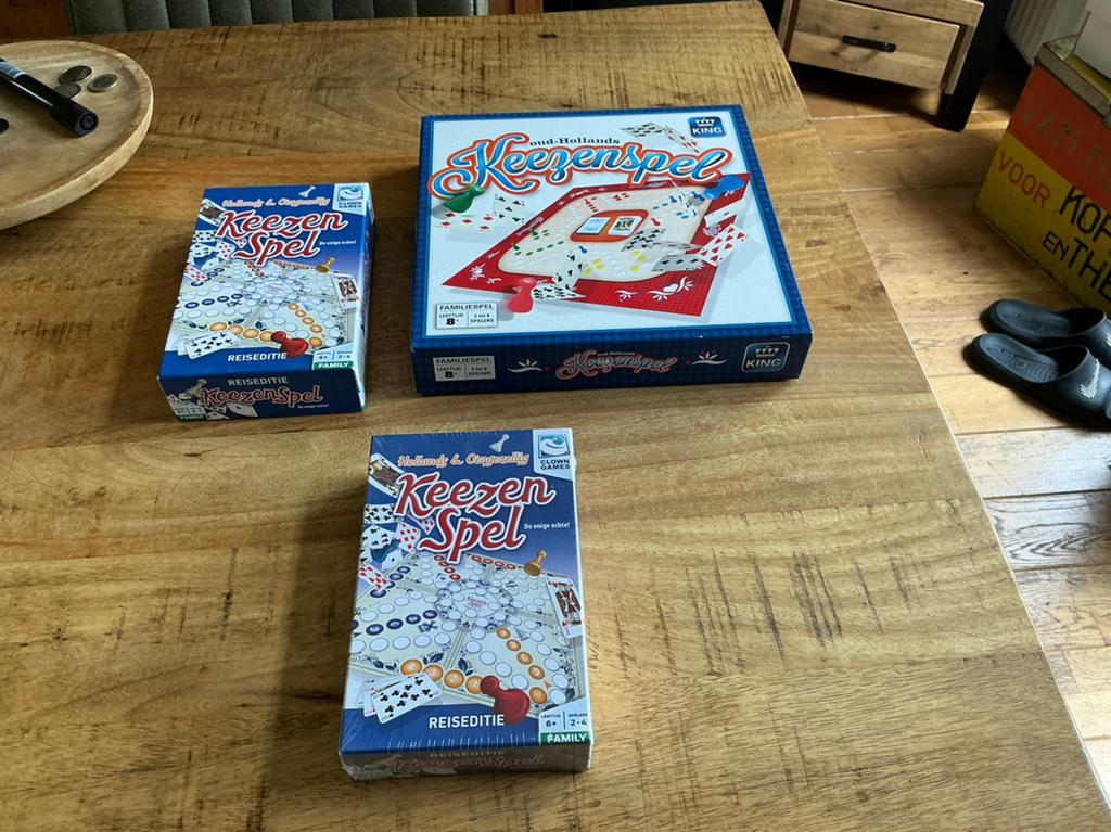 Keezenspel, Hobby en Vrije tijd, Ophalen of Verzenden, Zo goed als nieuw