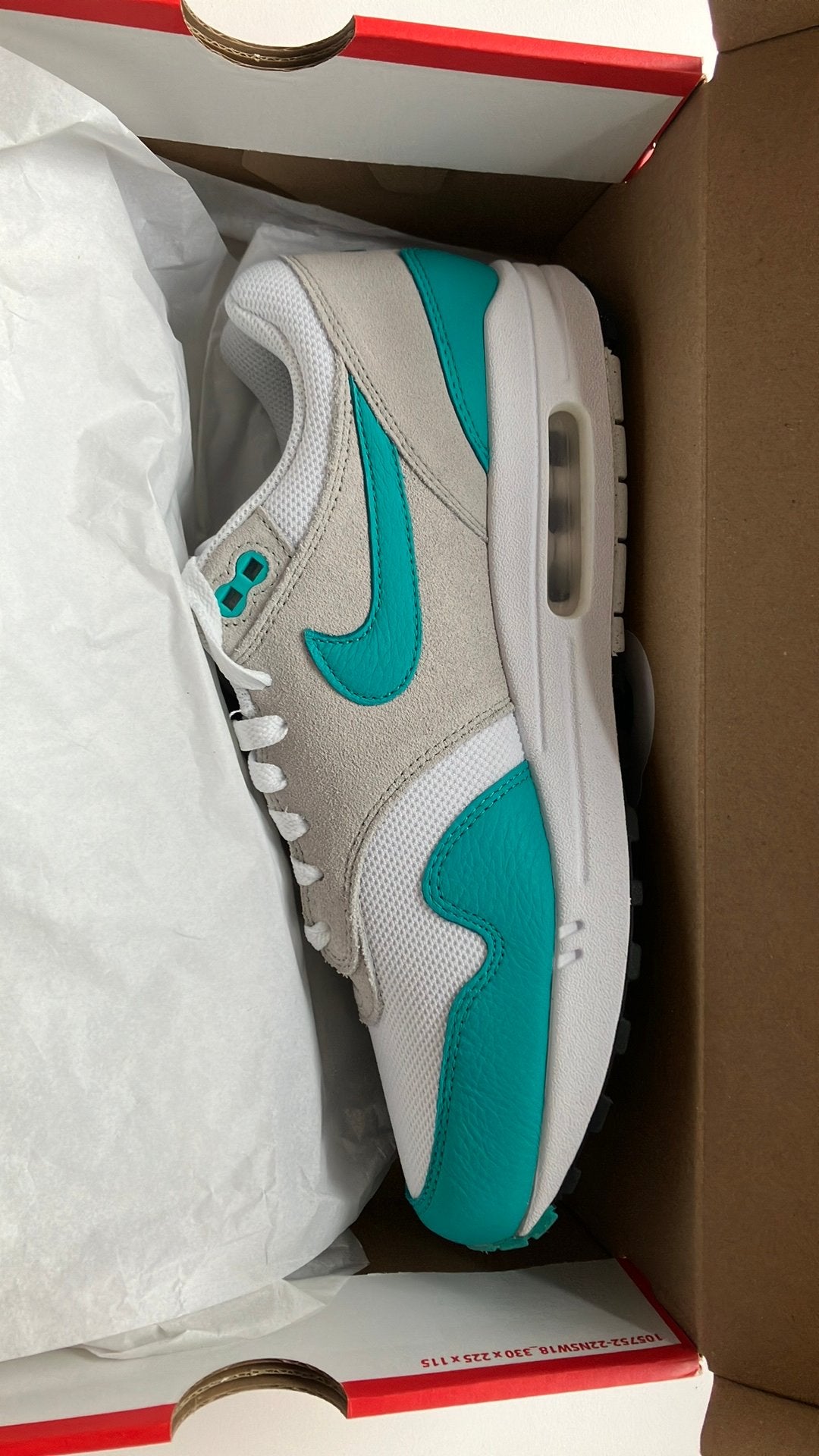 Air Max 1 maat 44, Overige kleuren, Nieuw, Ophalen of Verzenden, Sneakers of Gympen