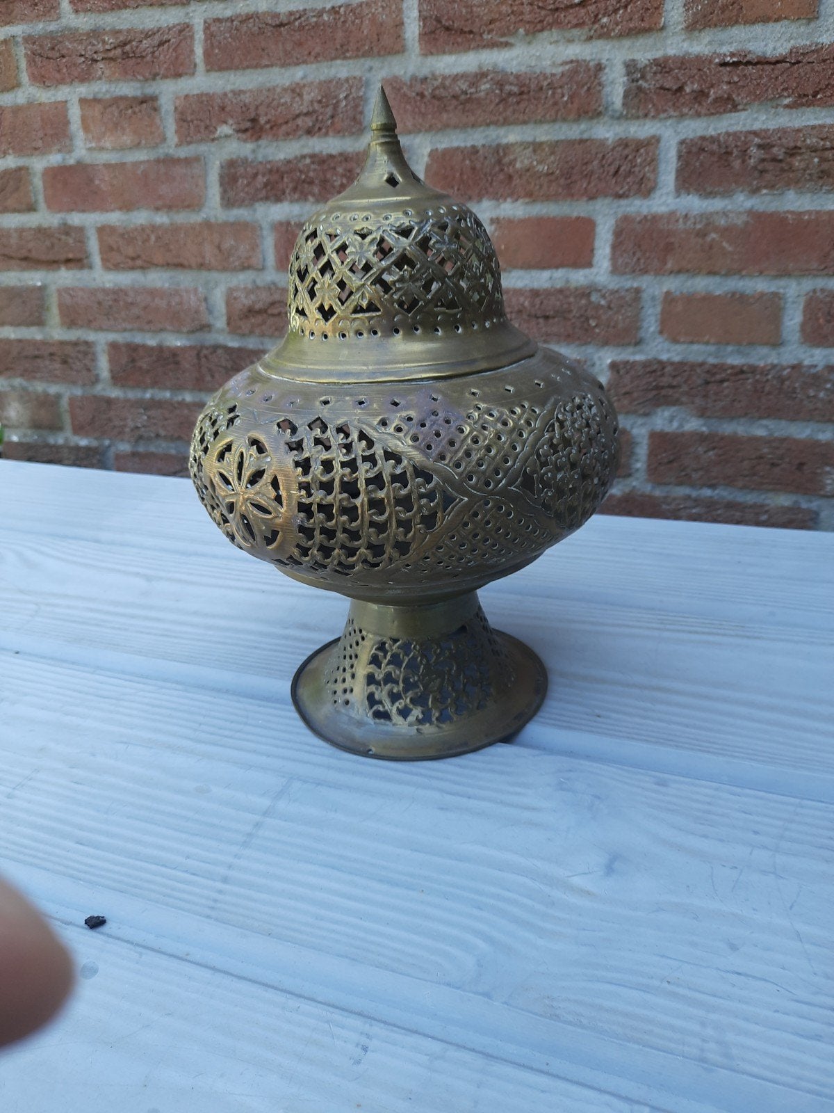 Koperen oosters object, Ophalen of Verzenden