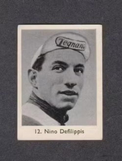 Verzamelplaatje Wielrennen Wielrenner Nino Defilippis (12)., Ophalen of Verzenden, Zo goed als nieuw