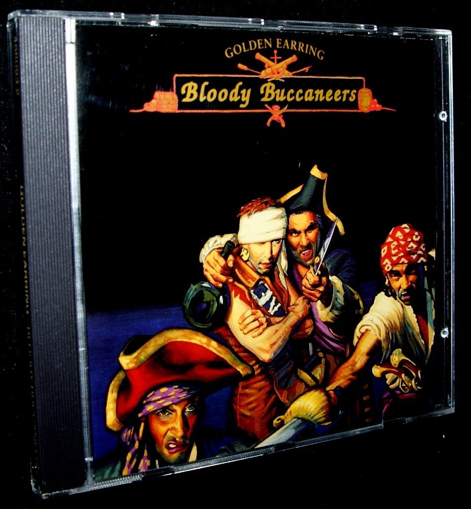 Golden Earring - Bloody Buccaneers (Columbia, 1991), Cd's en Dvd's, Ophalen of Verzenden, Zo goed als nieuw, Poprock