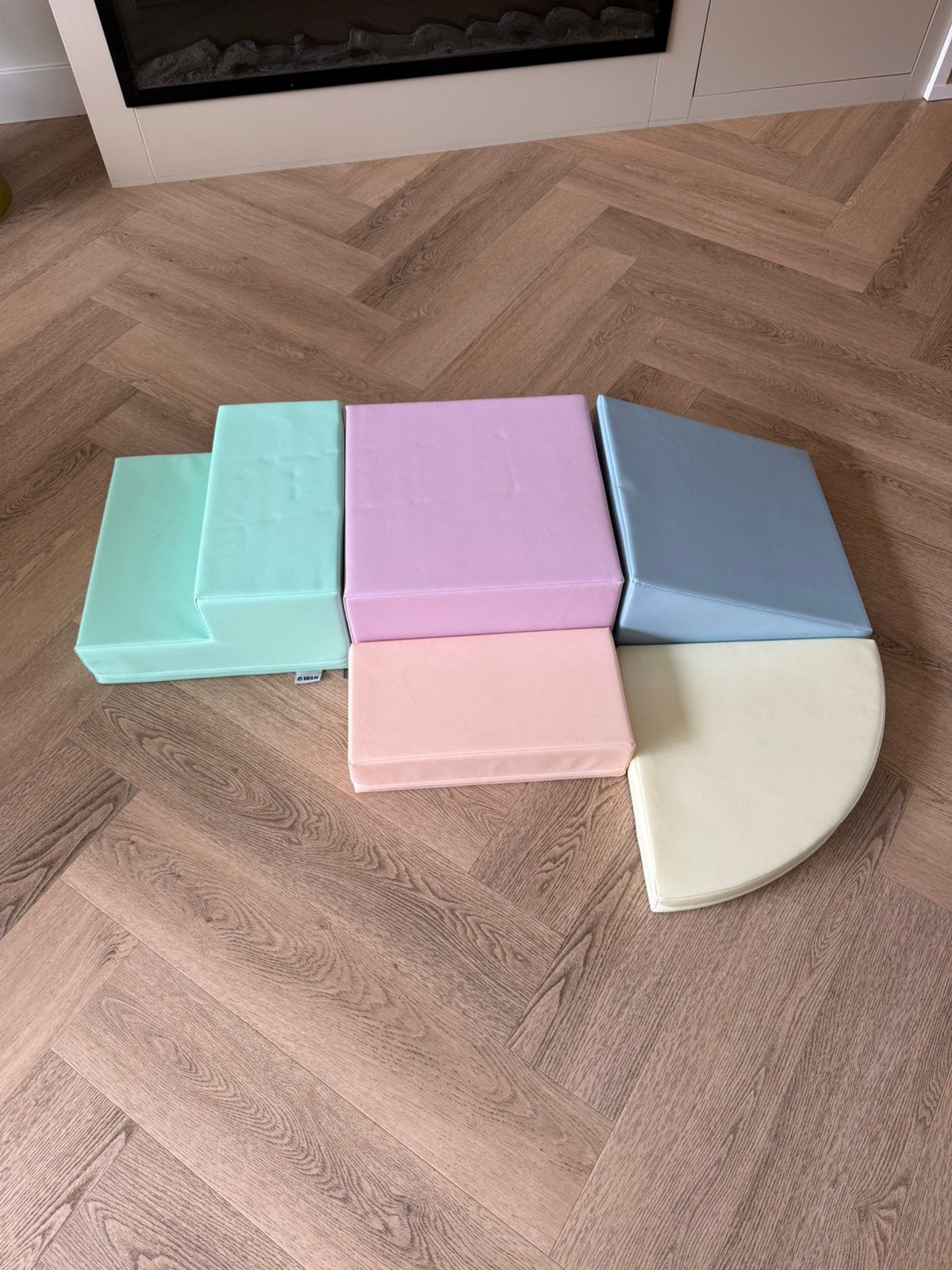 IGLU soft play foam blokken set zgan, Kinderen en Baby's, Ophalen, Zo goed als nieuw, Overige typen
