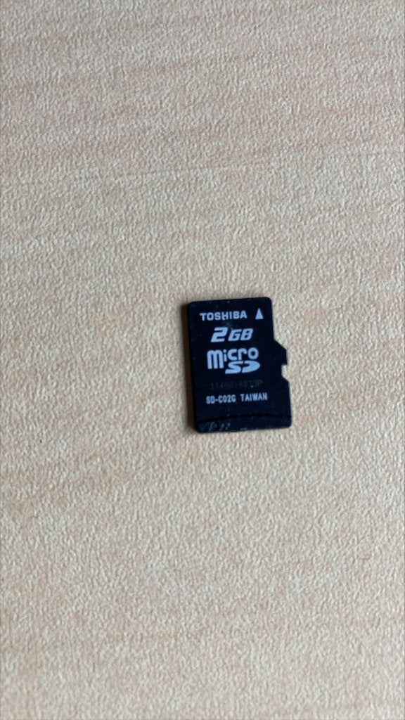 Toshiba 2gb, Videocamera, Ophalen of Verzenden, MicroSD, 2 GB