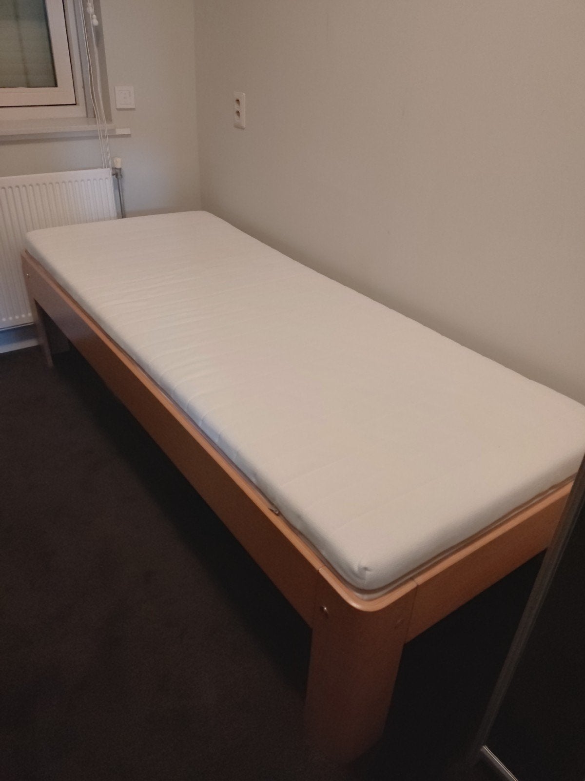Prachtige Auping Auronde 1-persoonsbed (80x200) + Spiraalbod, Huis en Inrichting, Ophalen, Verstelbaar, Eenpersoons, Zo goed als nieuw