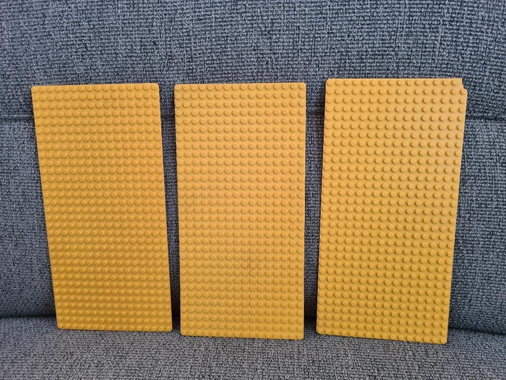 Lego grondplaat bouwplaat baseplate plaat geel yellow set, Kinderen en Baby's, Speelgoed | Duplo en Lego, Lego, Gebruikt, Lego