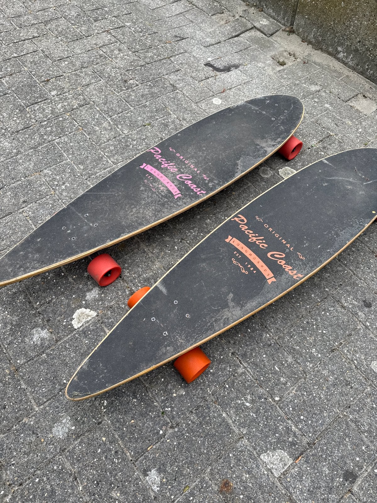 Pacific Coast Longboards - Set van 2, Ophalen, Gebruikt, Skateboard, Longboard