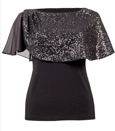 Joseph Ribkoff elegante chique glitter tuniek mt 44, ., Zwart, Maat 42/44 (L), Joseph Ribkoff
