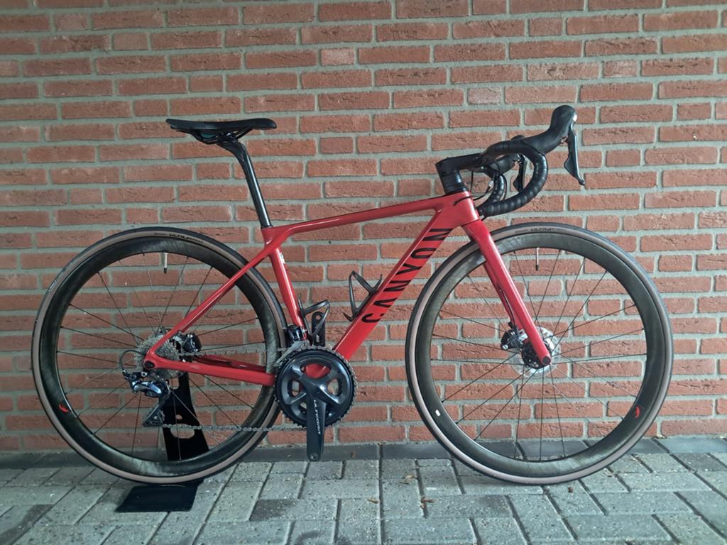 Canyon Ultimare CF SL 8 | carbon racefiets | XXS | 4IIII, Fietsen en Brommers, Fietsen | Racefietsen, Overige merken, 28 inch