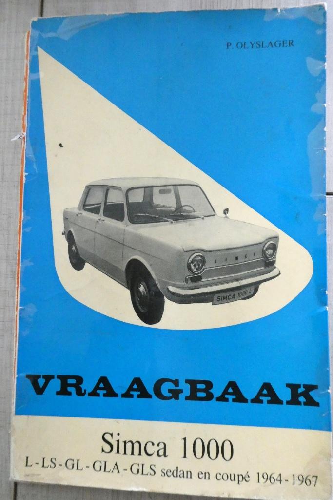 Simca 1000 Vraagbaak 1964-1967, Verzenden