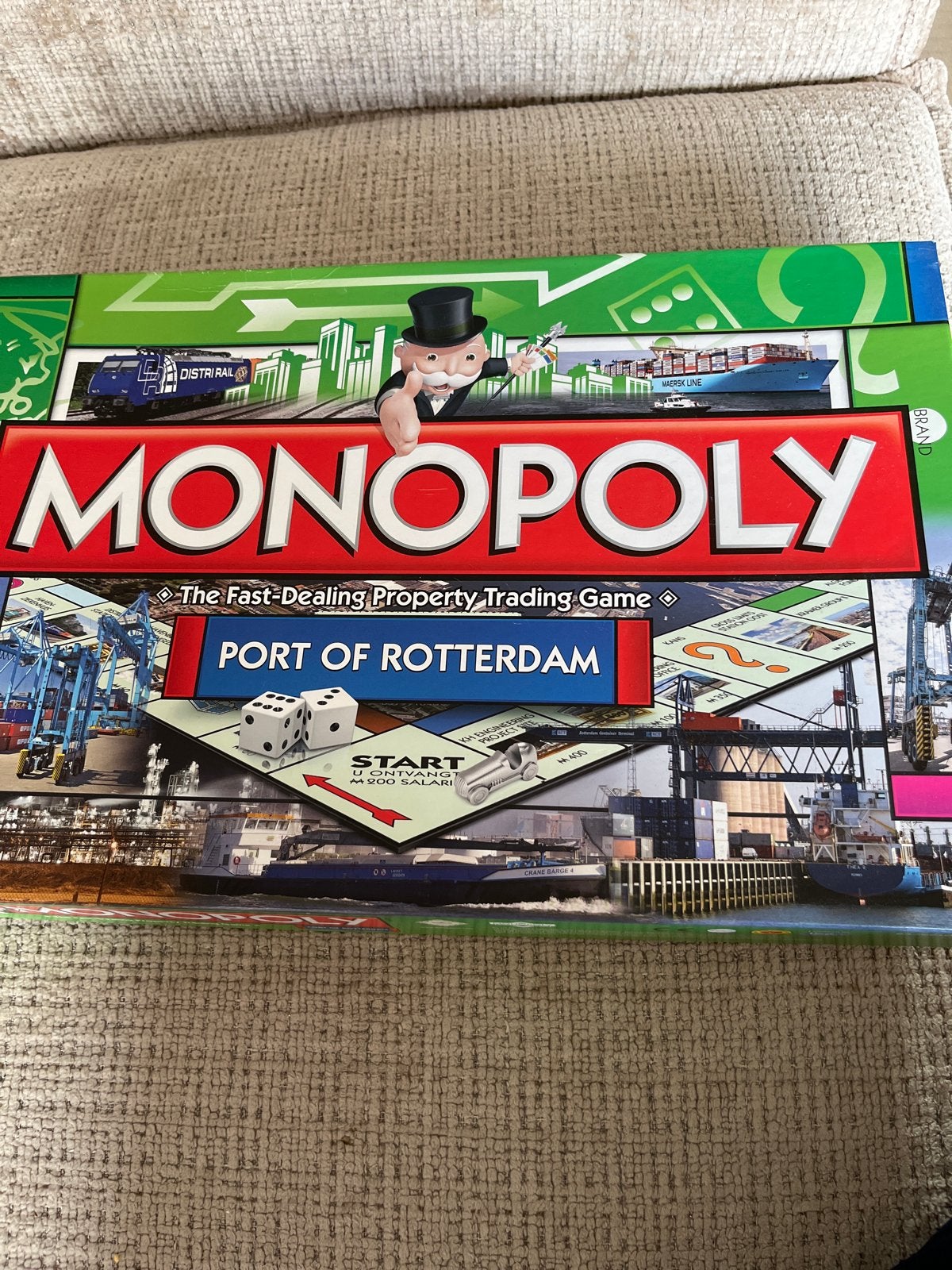 Monopoly Port of Rotterdam - Zo goed als nieuw, Drie of vier spelers, Ophalen of Verzenden, Zo goed als nieuw