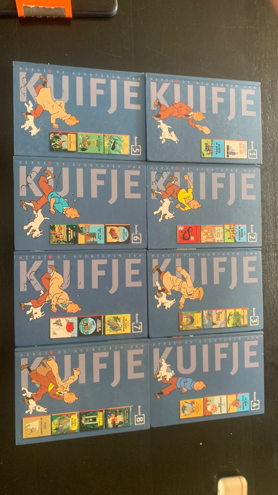 Kuifje collectie hele set, Ophalen