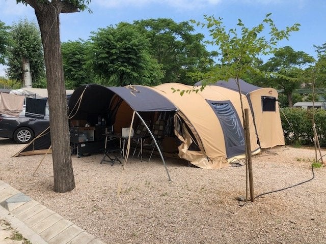 Vouwwagen Cabanon Manga Easy pack System 2021, Caravans en Kamperen, Vouwwagens, Ophalen, Beige, Cabanon, Aanwezig