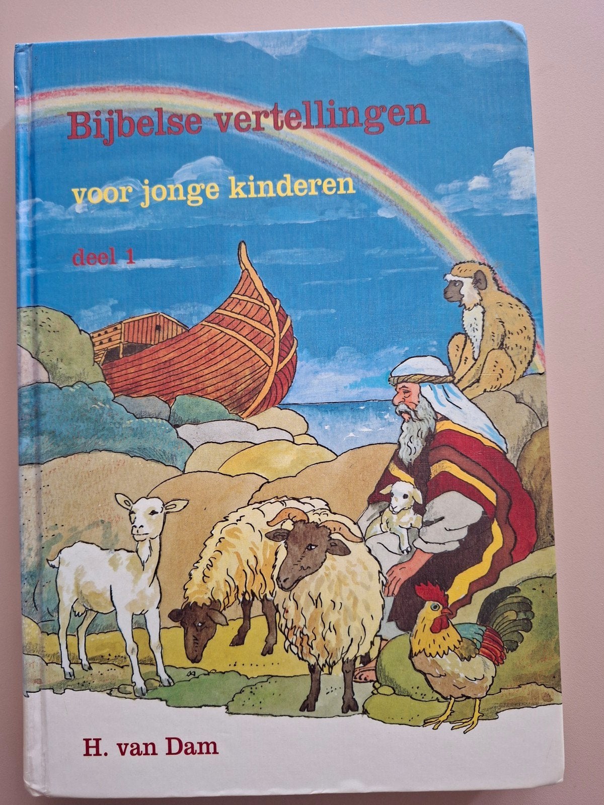 Bijbelse vertell. voor jonge kinderen, Dl 1, 2 en 3; H v Dam, Boeken, Ophalen of Verzenden, Zo goed als nieuw