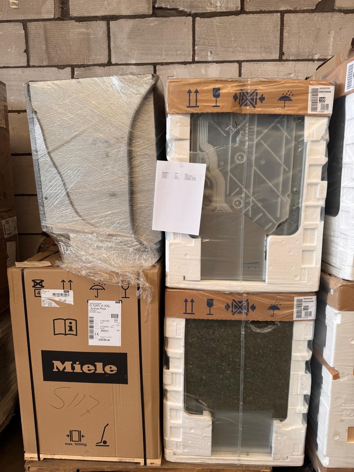 Miele G 5265 Vi XXL Active Plus Vaatwasser - Nieuw, Ophalen, 60 cm of meer, Minder dan 10 liter, Nieuw