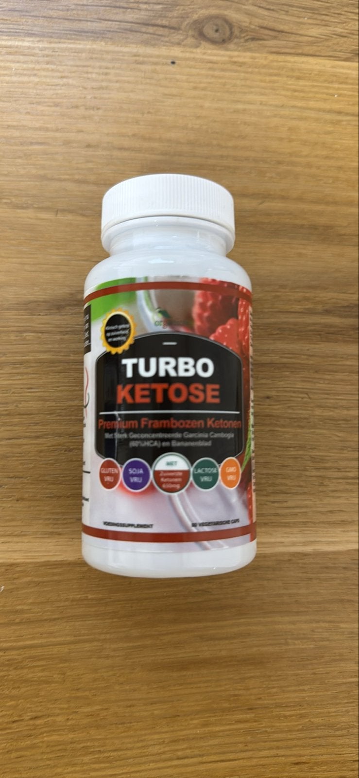 Turbo Ketose Premium Frambozen Ketonen Supplement, Ophalen of Verzenden, Nieuw, Overige typen