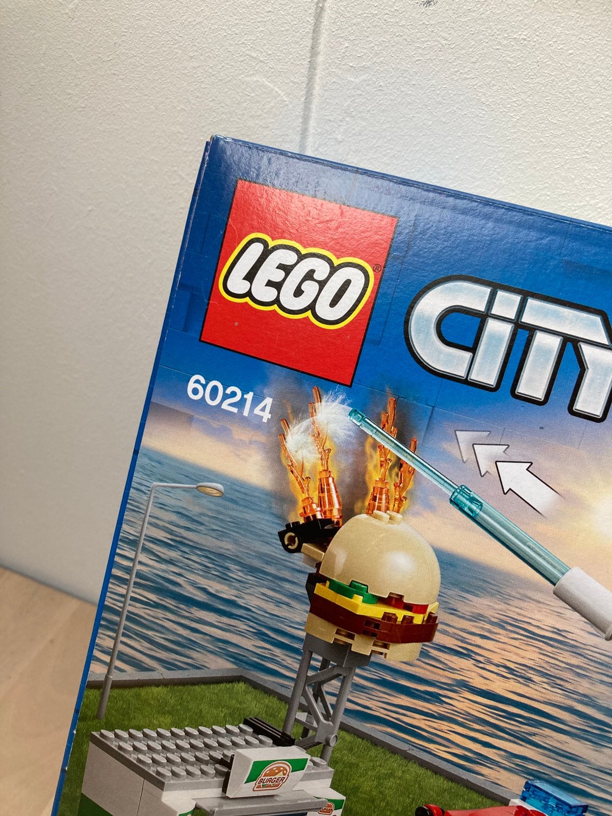 Lego City 60214 Brandweer Reddingsactie Burgerbar, Kinderen en Baby's, Speelgoed | Duplo en Lego, City, Lego, Nieuw, Ophalen of Verzenden