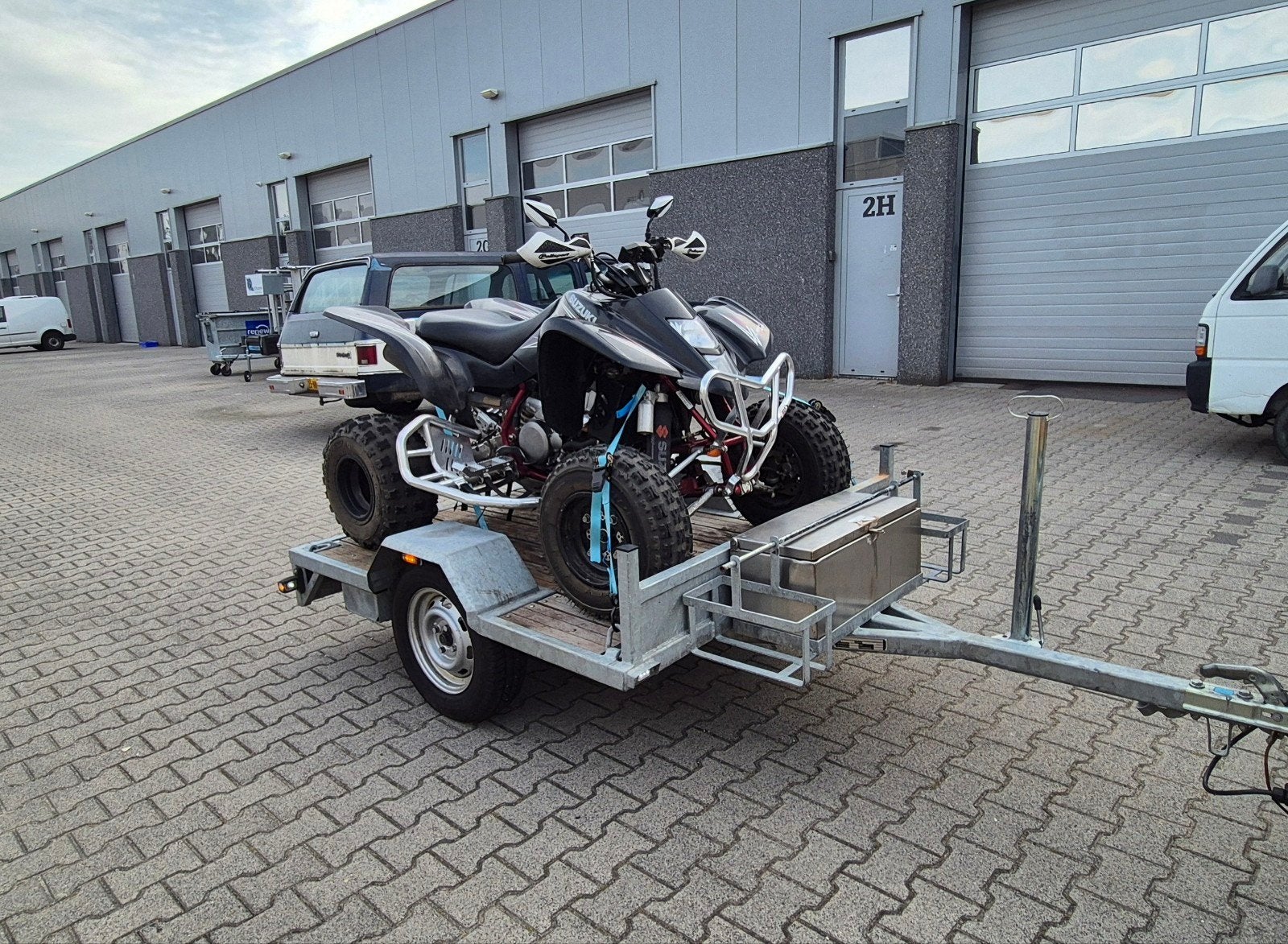 Suzuki LT-Z400 Quad met Kenteken incl aanhanger, 1 cilinder, Meer dan 35 kW