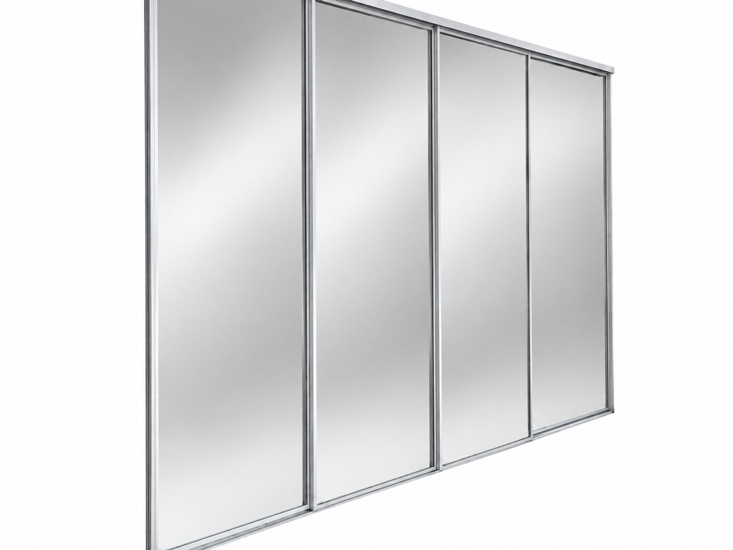 Spiegeldeuren 4stuks, voor schuifdeurkast, 75x232,5, Ophalen, Gebruikt, 200 cm of meer, 75 cm of meer