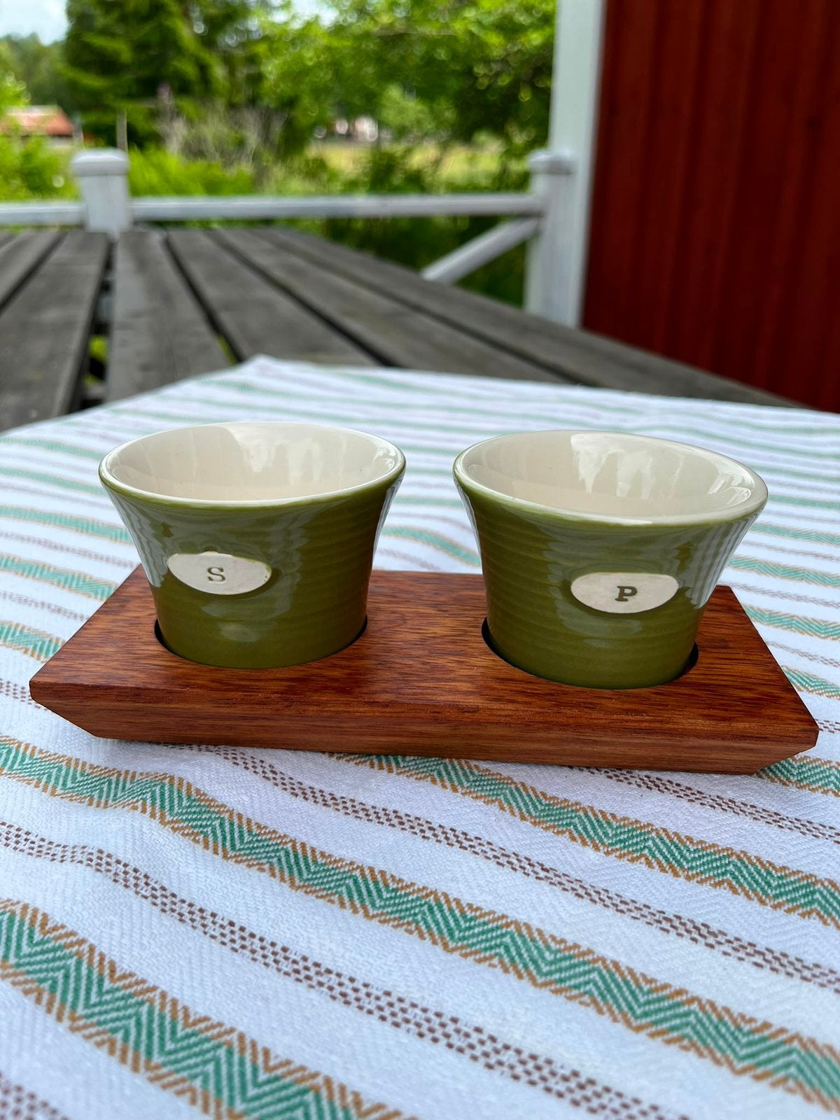 Sagaform peper-en zout set, Ophalen of Verzenden, Zo goed als nieuw