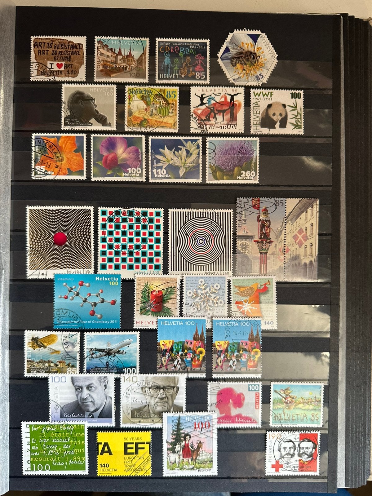 Leuk Zwitserland, Postzegels en Munten, Postzegels | Volle albums en Verzamelingen, Verzenden, Buitenland