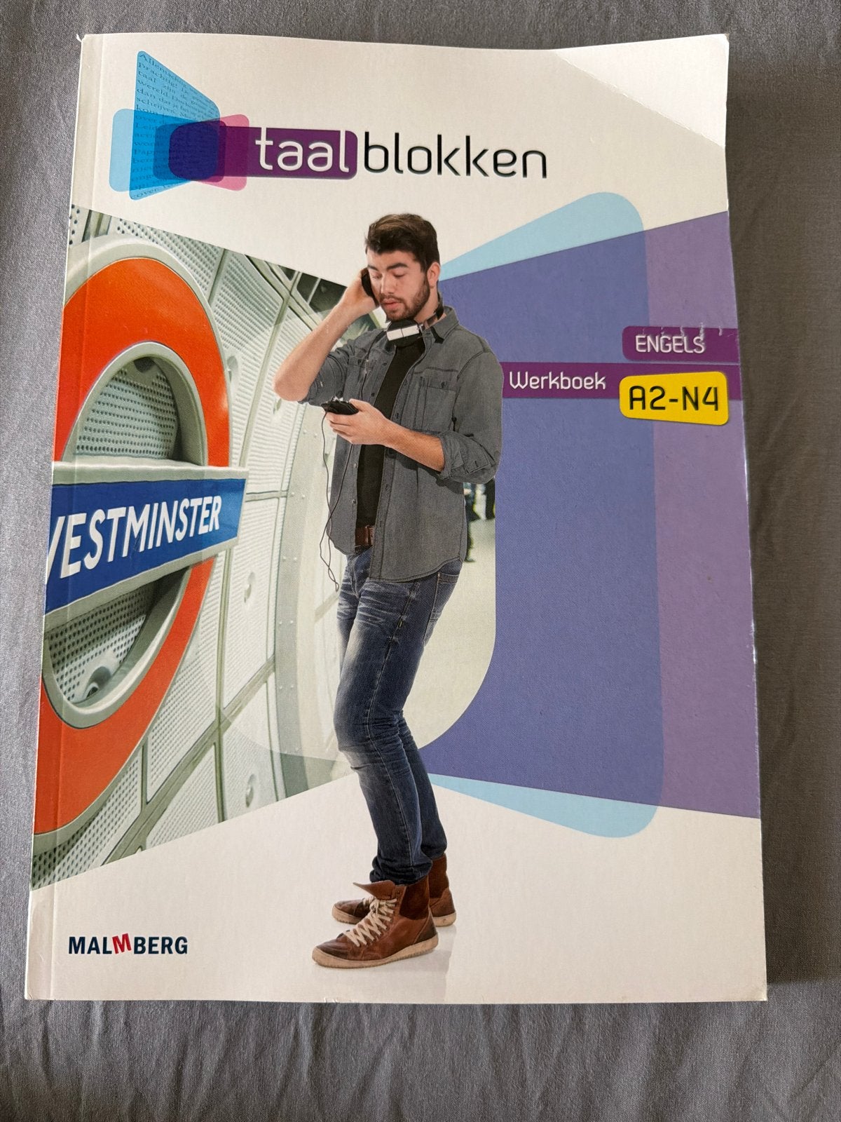 Taalblokken Engels A2-N4 Werkboek Malmberg, Ophalen of Verzenden, Zo goed als nieuw, Non-fictie
