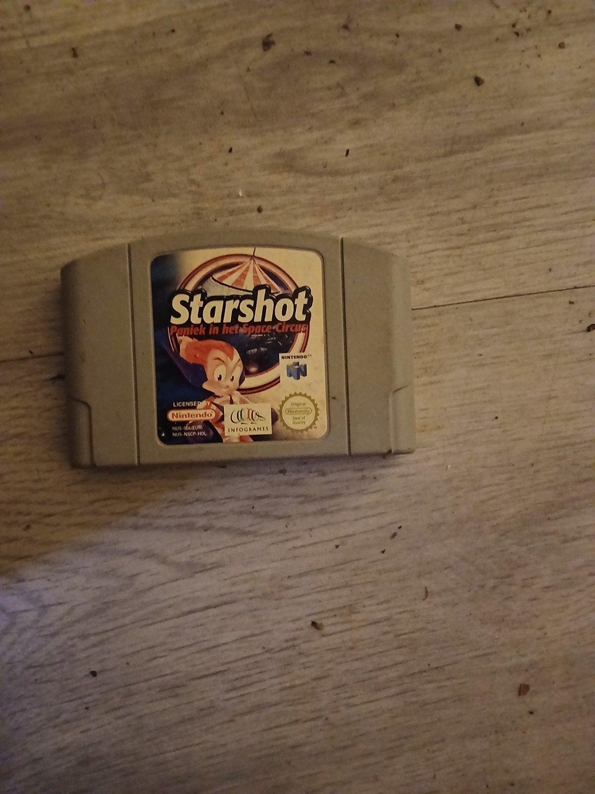 Starshot: Paniek in het Space Circus - Nintendo 64, Avontuur en Actie, Gebruikt, 1 speler, Ophalen of Verzenden