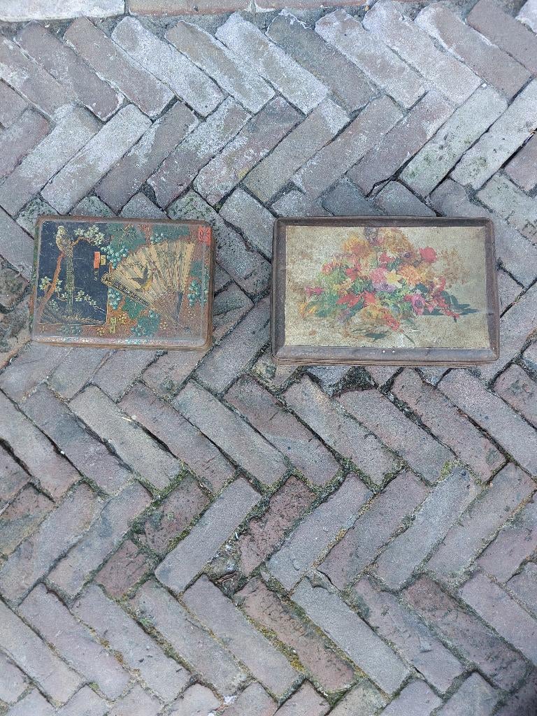 Vintage blikken, Verzamelen, Blikken, Ophalen, Gebruikt, Overige, Van Nelle