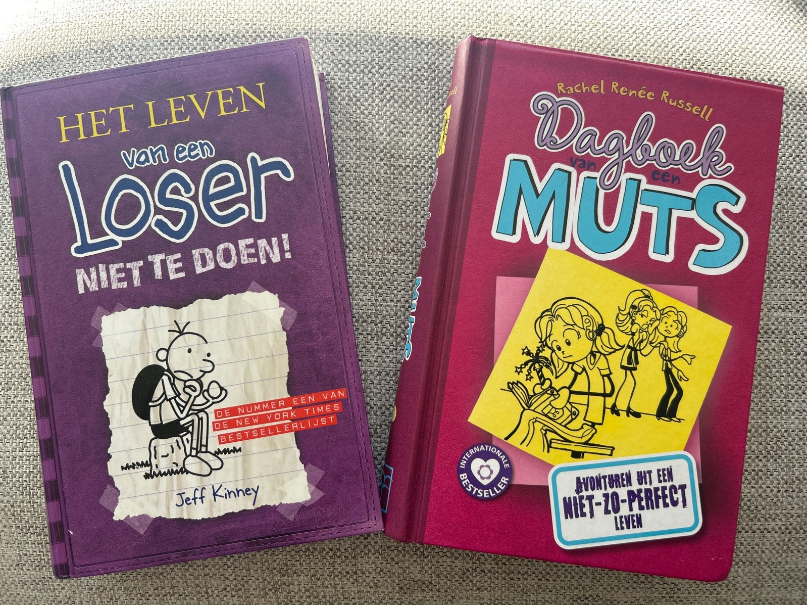 Het Leven van een Loser & Dagboek van een Muts boeken, Boeken, Ophalen of Verzenden, Zo goed als nieuw, Fictie algemeen