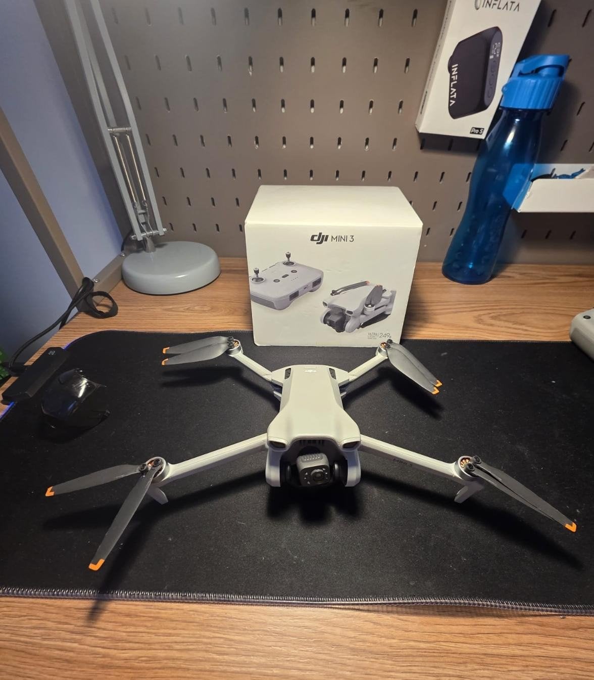 DJİ mini 3, Ophalen