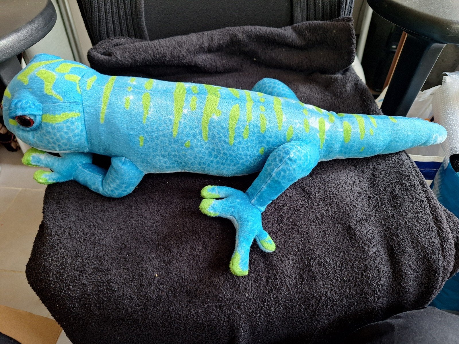 Blauw groene salamander, Overige merken, Overige karakters, Overige typen, Ophalen of Verzenden