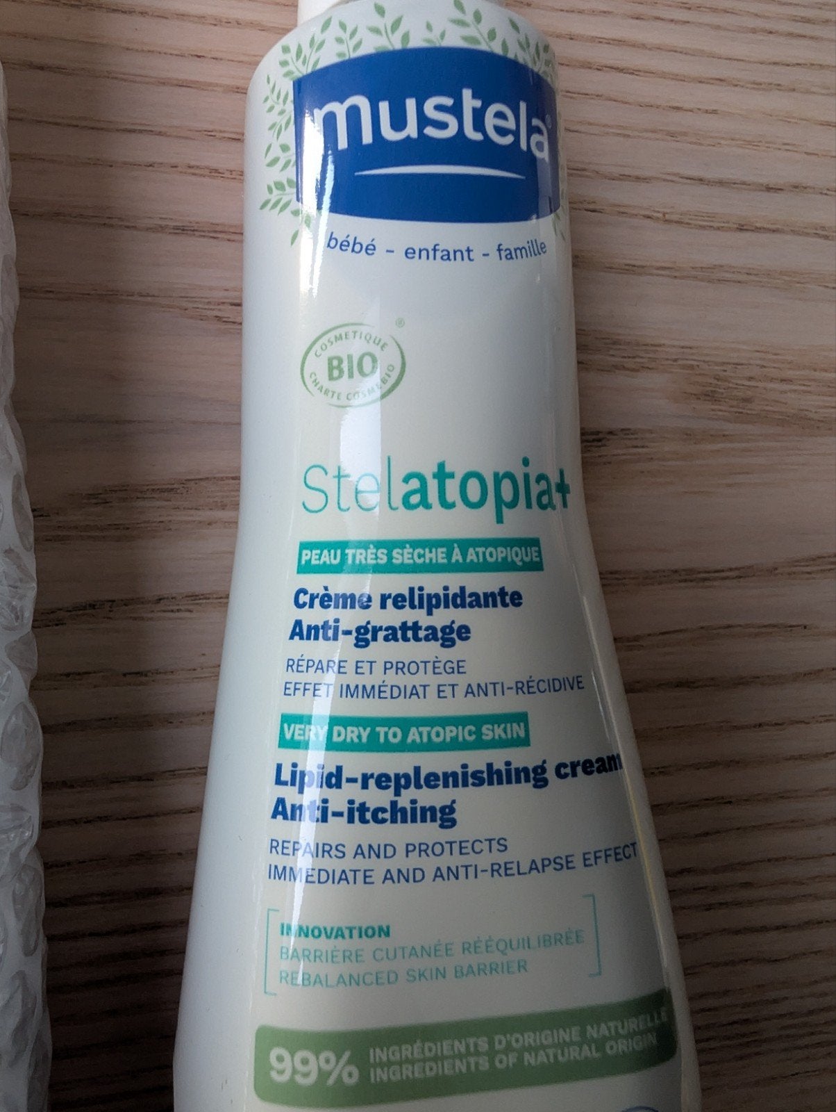 Mustela Stelatopia+ Lipid-replenishing cream 300ml, Kinderen en Baby's, Overige merken, Overige typen, Nieuw, Ophalen of Verzenden