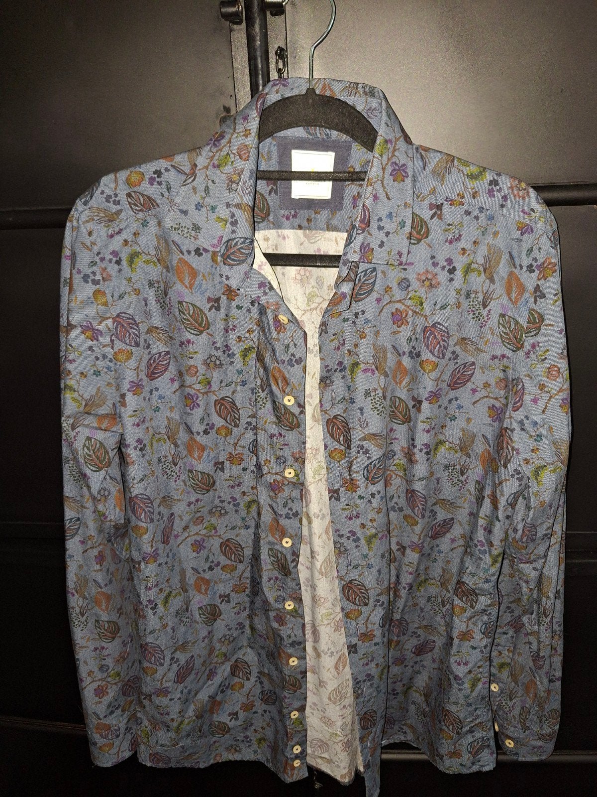 Marnelli Sartoria overhemd met bloemenprint - Maat M, Kleding | Heren, Meerkleurig, Zo goed als nieuw, Marnelli Sartoria, Halswijdte 39/40 (M)