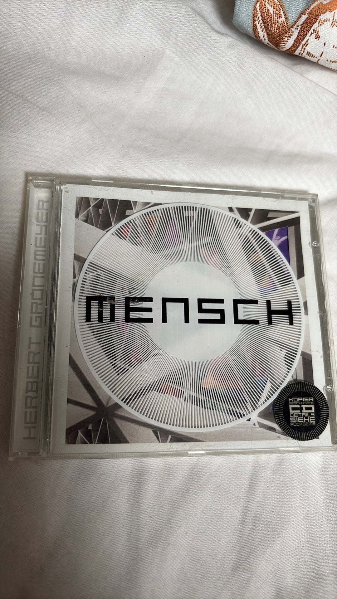 Herbert Grönemeyer - Mensch CD, Ophalen of Verzenden, 2000 - 2009, Zo goed als nieuw