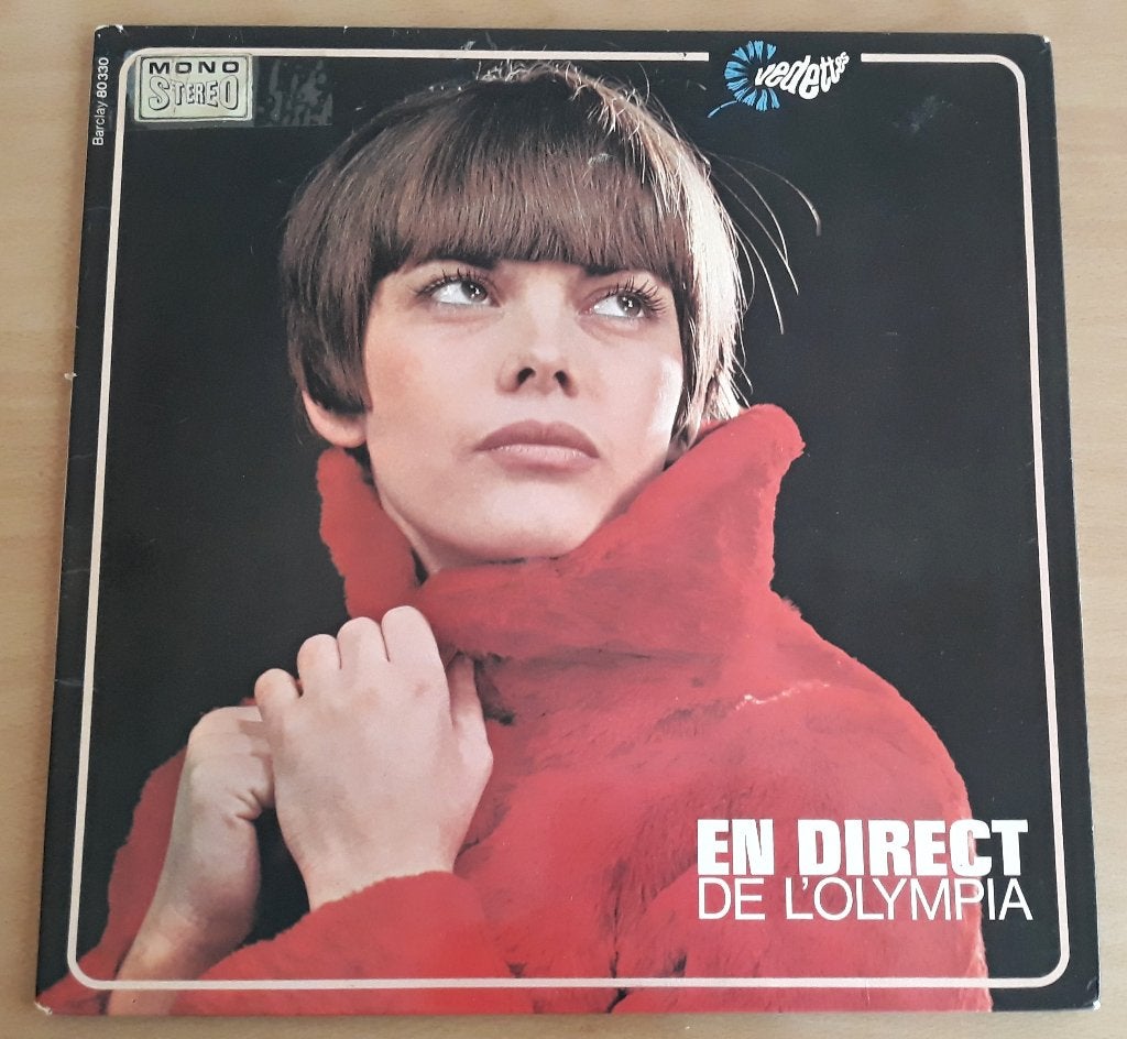 Mireille Mathieu – En Direct De L'Olympia - Lp als nieuw, Overige genres, Ophalen of Verzenden, Zo goed als nieuw, Dubbel-LP