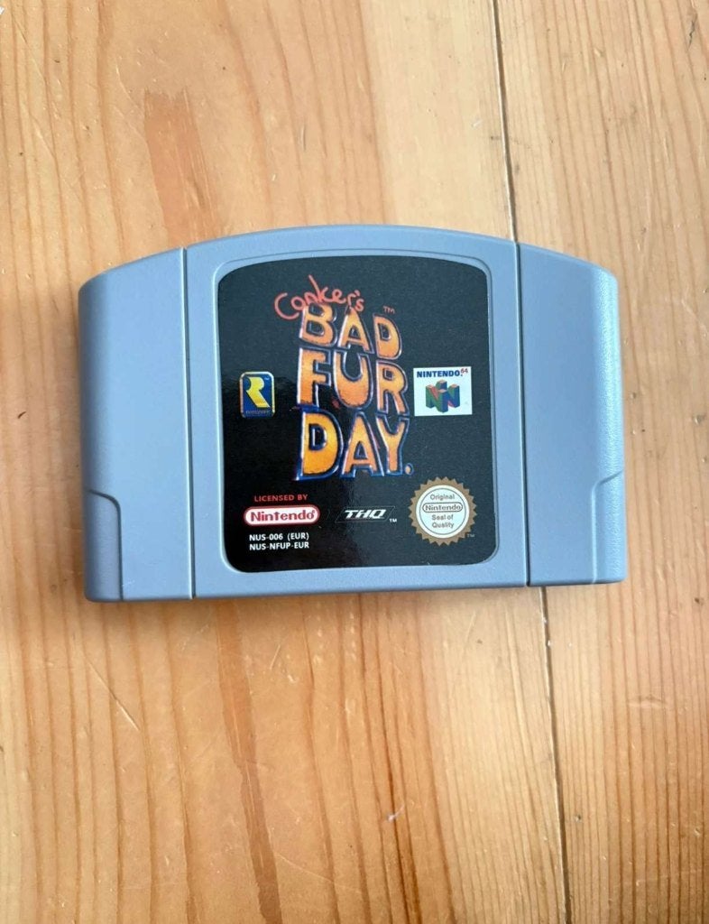 Conker's Bad Fur Day N64, Spelcomputers en Games, Games | Nintendo 64, Avontuur en Actie, Gebruikt, Verzenden, 1 speler