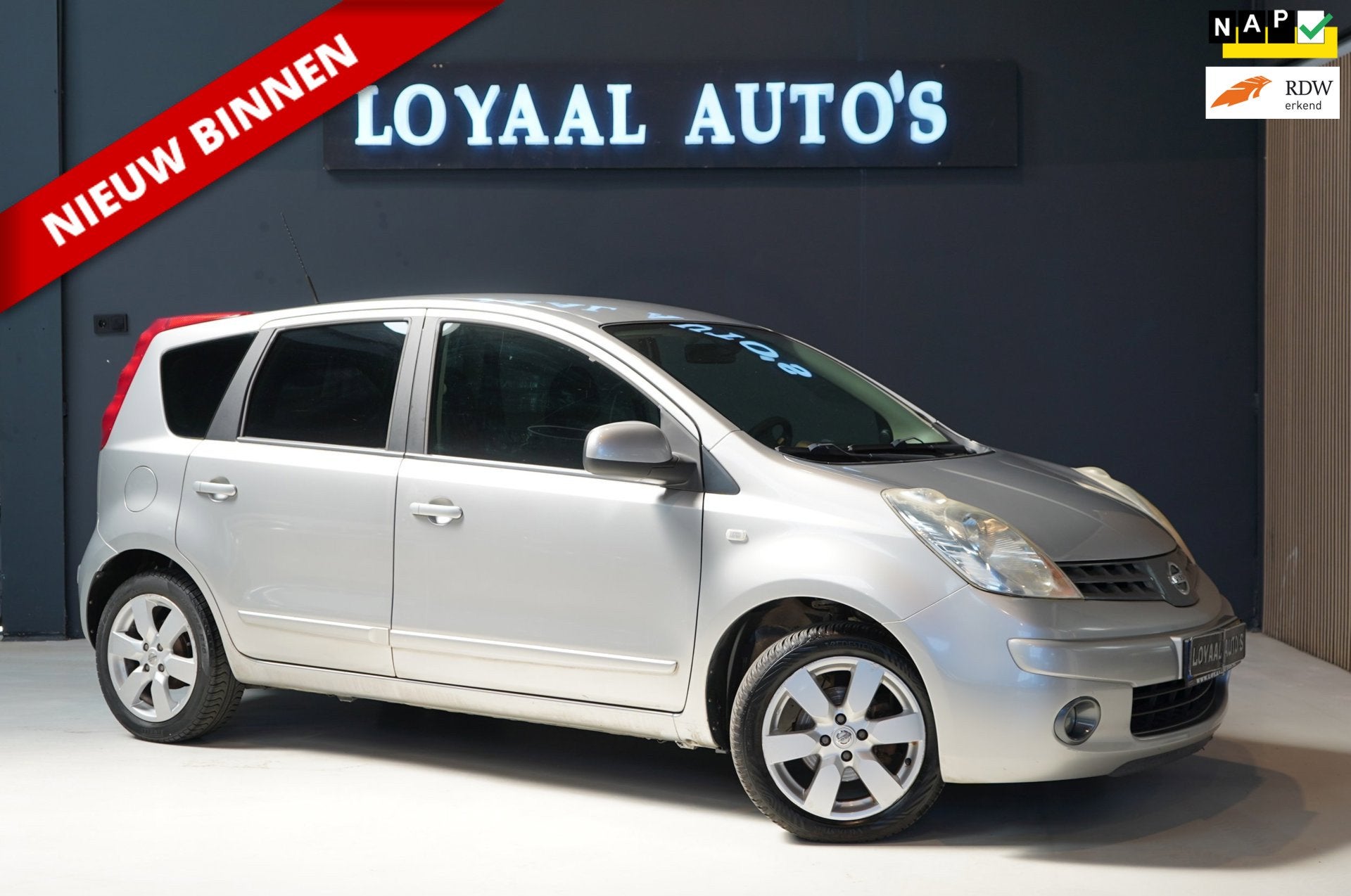 Nissan Note 1.4 Life | TREKHAAK | AIRCO | APK | NAP |, Auto's, Voorwielaandrijving, Stof, 4 cilinders, Origineel Nederlands