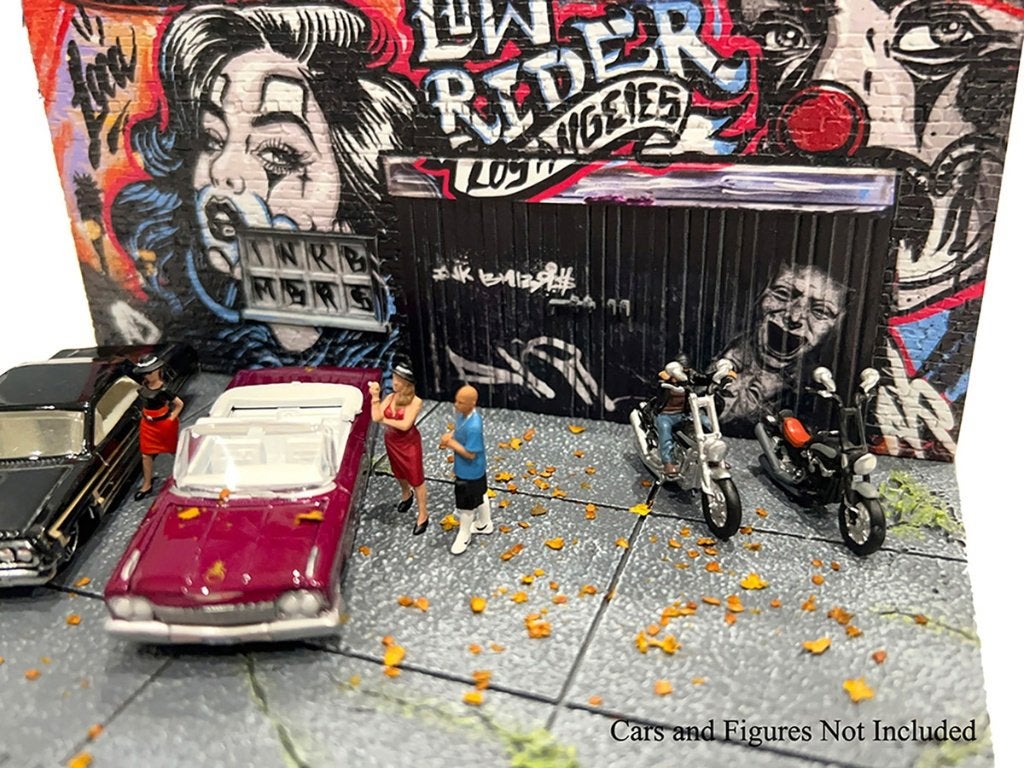 Mini GT 1:64 Art La Lowrider - Diorama Street 2024, -, Nieuw, Ophalen of Verzenden, -