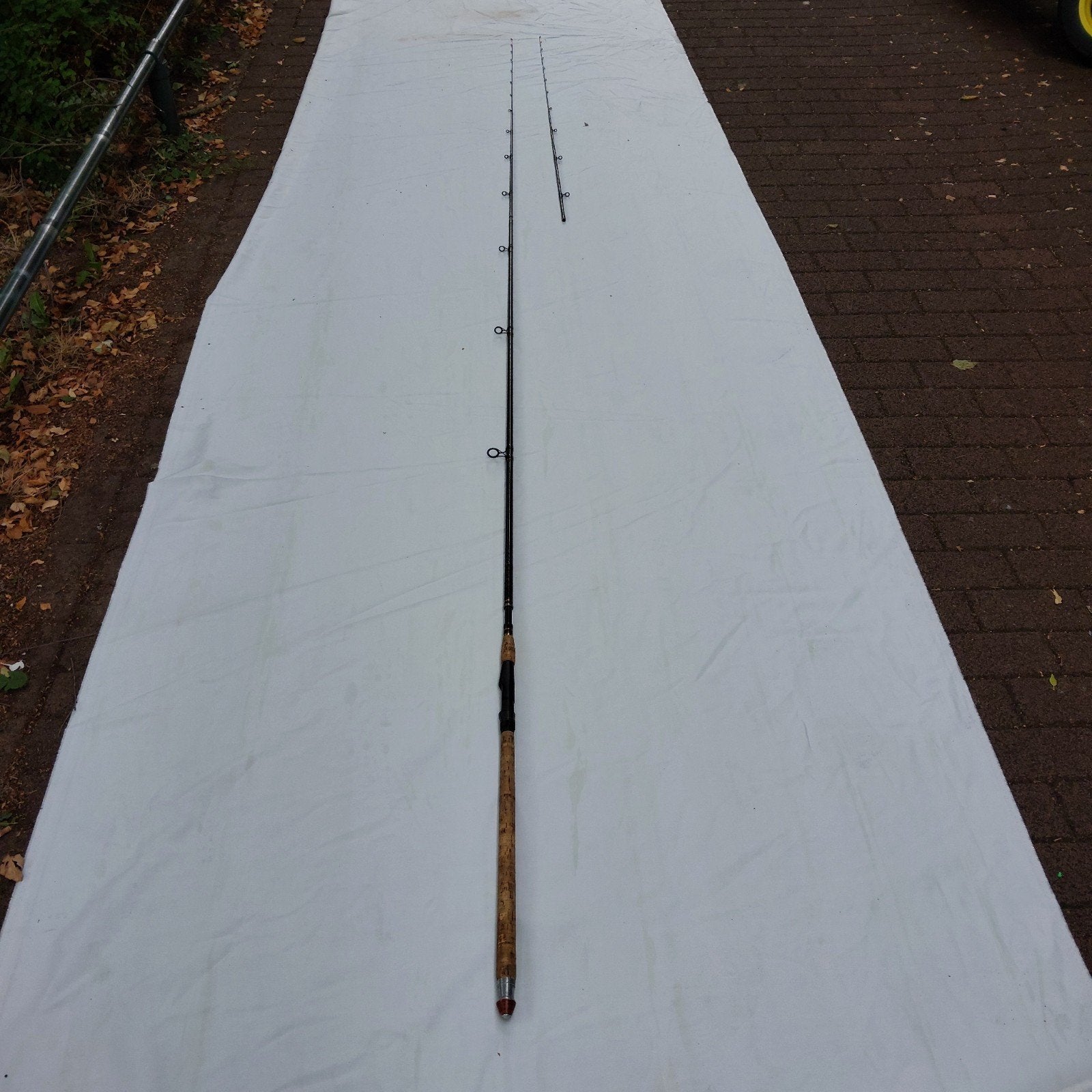 Sportex kev carp heavy feeder, handgebouwd, 12,6 Ft, Ophalen of Verzenden, Gebruikt, Werphengel
