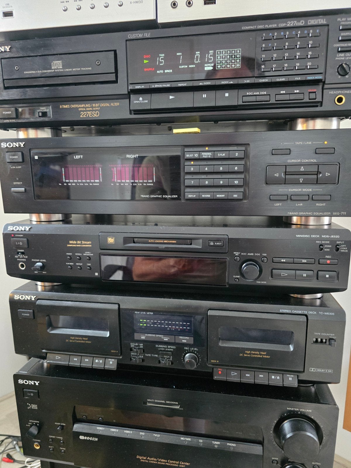 Sony CDP-227ESD, Ophalen, Sony